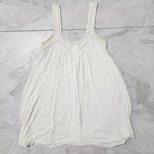 ZARA Frafalue Tunic Shirt Women's White Size Small